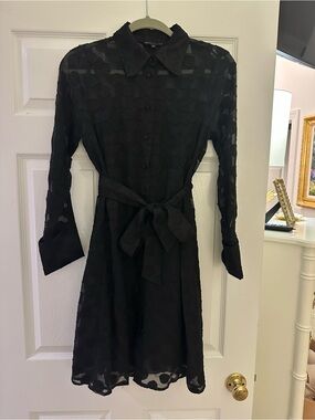 Abbey Glass Belted Dress